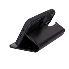 Funda tipo billetera de cuero desmontable con bloqueo RFID Ravenna para iPhone 13 Pro