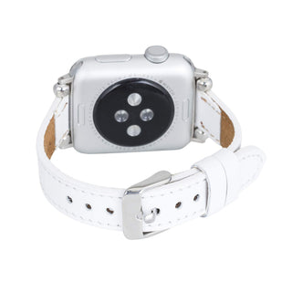 Foggia Leather Slim Band Strap for Apple Watch