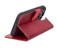 Ravenna RFID Blocking Detachable Leather Wallet Case for iPhone 14 Pro Max