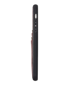 Funda tipo billetera de cuero Capri Snap On para iPhone 11 Pro Max
