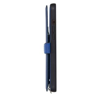 Fermo Funda de cuero para teléfono con billetera cruzada para iPhone 12 Pro Max
