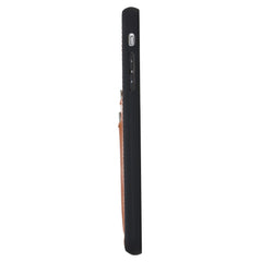 Funda tipo billetera de cuero Capri Snap On para iPhone 7 Plus