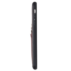 Funda tipo billetera de cuero Capri Snap On para iPhone XS Max