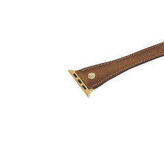 Correa de cuero Savona de doble envoltura para Apple Watch