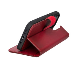 Funda tipo billetera de cuero desmontable con bloqueo RFID Ravenna para iPhone 13 Pro