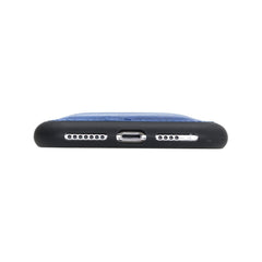 Funda tipo billetera de cuero Capri Snap On para iPhone XS Max