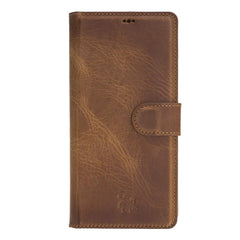 Funda tipo billetera de cuero con bloqueo RFID Florence para Samsung Galaxy S10