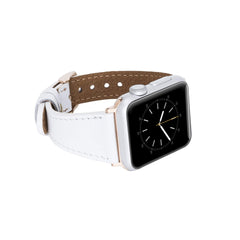 Messina Leather Slim Band Strap for Apple Watch