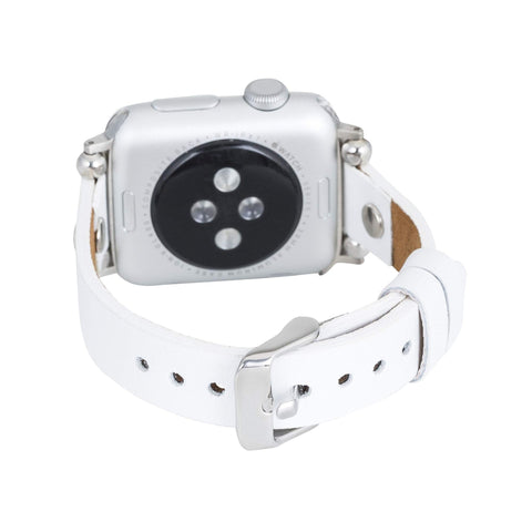 Perugia Leather Slim Band Strap for Apple Watch