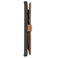 Verona Funda tipo billetera delgada de cuero con bloqueo RFID para Samsung Galaxy S20 Plus