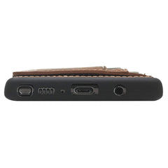 Funda tipo billetera de cuero Pisa Snap On con soporte para Samsung Galaxy Note 9