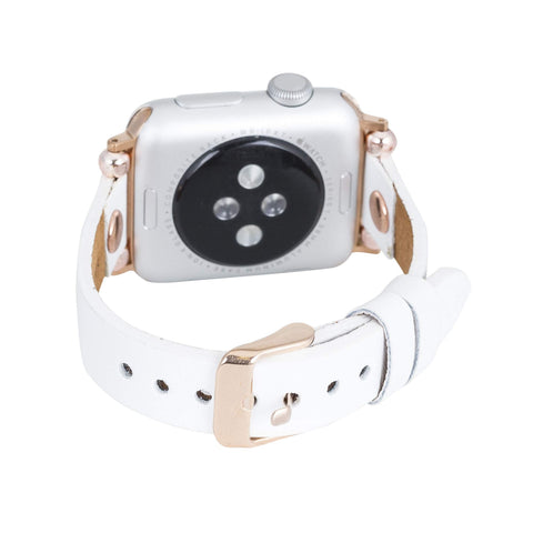 Perugia Leather Slim Band Strap for Apple Watch