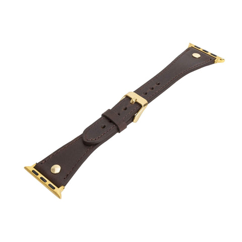 Sessa Leather Slim Band Strap for Apple Watch