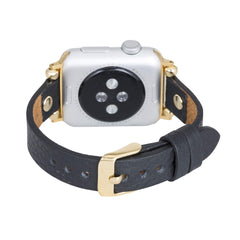 Correa delgada de cuero Perugia para Apple Watch