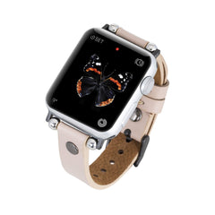 Correa delgada de cuero Perugia para Apple Watch