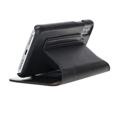 Venice RFID Blocking Leather Wallet Stand Case for iPhone X
