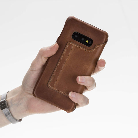 Venice RFID Blocking Leather Wallet Stand Case for Samsung Galaxy S10e