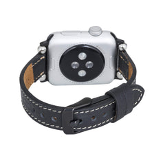 Correa delgada de cuero Foggia para Apple Watch