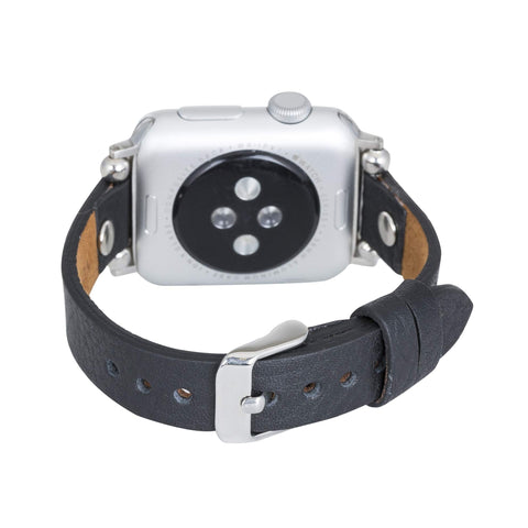 Perugia Leather Slim Band Strap for Apple Watch