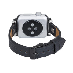 Correa delgada de cuero Perugia para Apple Watch