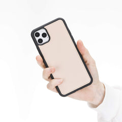 Lucca Snap On Leather Case for iPhone 11 Pro Max