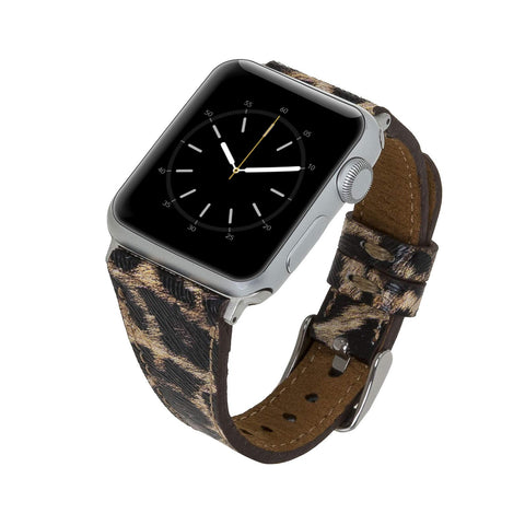 Correa delgada de cuero Messina para Apple Watch