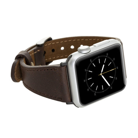 Correa delgada de cuero Messina para Apple Watch