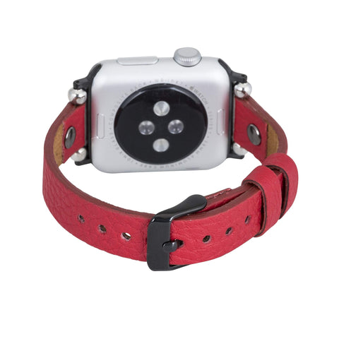 Perugia Leather Slim Band Strap for Apple Watch