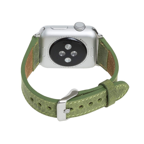 Correa delgada de cuero Messina para Apple Watch