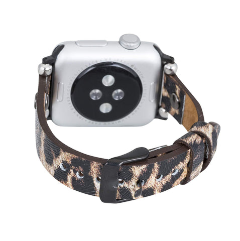 Perugia Leather Slim Band Strap for Apple Watch