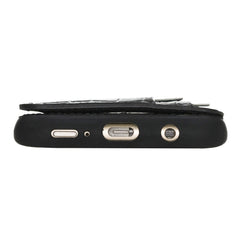 Funda tipo billetera de cuero Pisa Snap On con soporte para Samsung Galaxy S9 Plus
