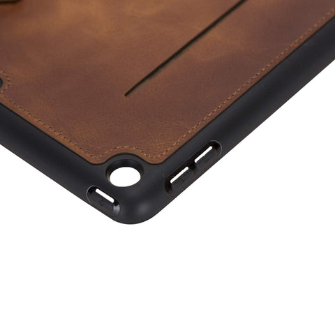 Funda tipo cartera de cuero Lecce para iPad 10.2 2019