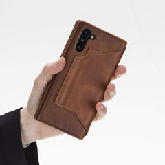 Venice RFID Blocking Leather Wallet Stand Case for Samsung Galaxy Note 10