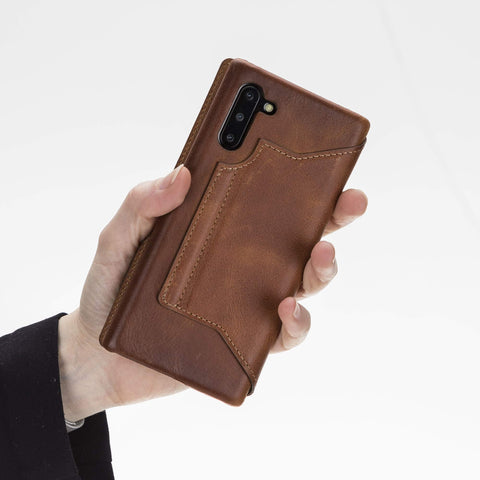 Venice RFID Blocking Leather Wallet Stand Case for Samsung Galaxy Note 10