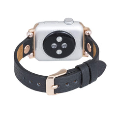 Correa delgada de cuero Perugia para Apple Watch