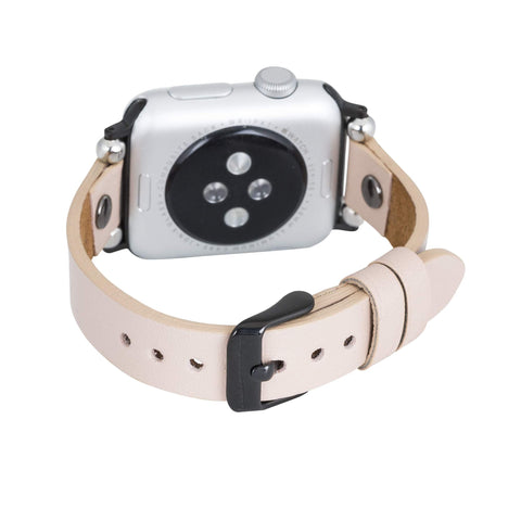 Perugia Leather Slim Band Strap for Apple Watch