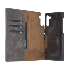 Funda tipo billetera de cuero con bloqueo RFID Florence para Samsung Galaxy Note 10
