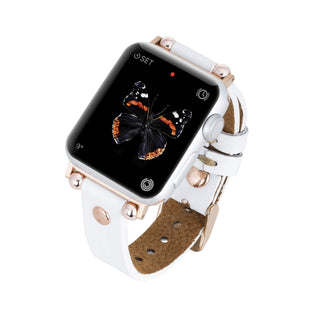 Perugia Leather Slim Band Strap for Apple Watch