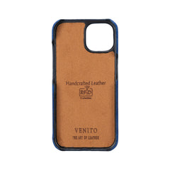 Funda tipo billetera de cuero con bloqueo RFID Florence para iPhone 15