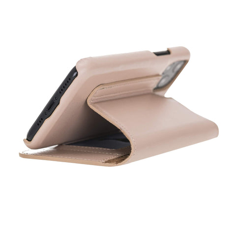 Estuche tipo billetera de cuero con bloqueo RFID Venice para iPhone 11 Pro