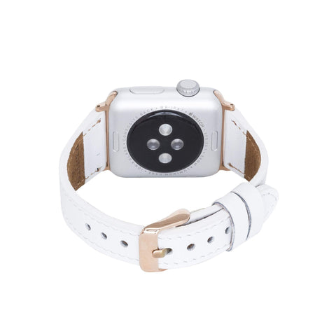 Correa delgada de cuero Messina para Apple Watch