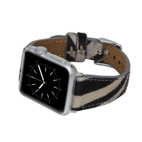 Correa delgada de cuero Messina para Apple Watch