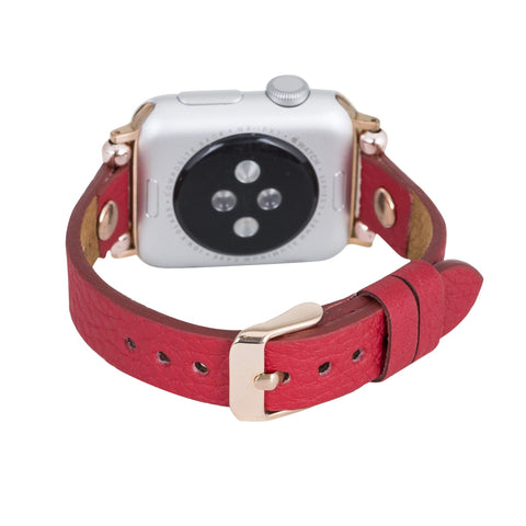 Perugia Leather Slim Band Strap for Apple Watch