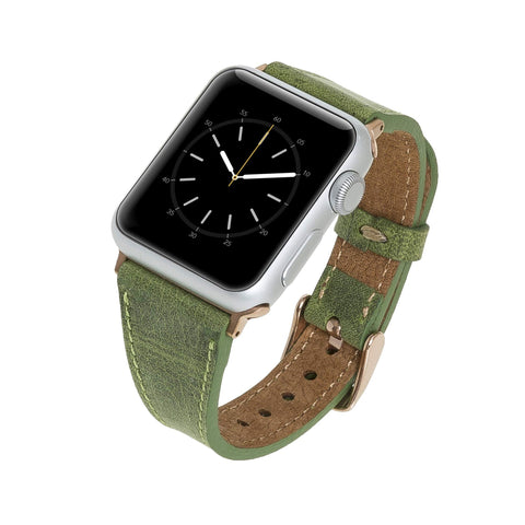 Correa delgada de cuero Messina para Apple Watch