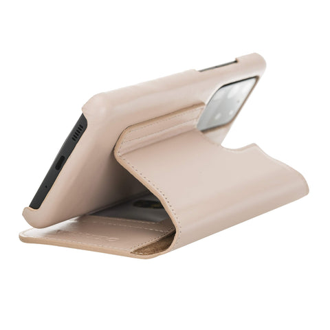 Venice RFID Blocking Leather Wallet Stand Case for Samsung Galaxy S20 Ultra