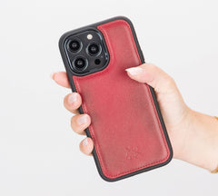 Lucca Snap On Leather Case for iPhone 14 Pro Max