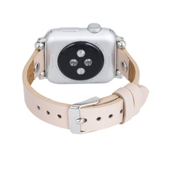 Correa delgada de cuero Perugia para Apple Watch