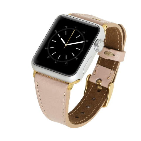 Correa delgada de cuero Messina para Apple Watch