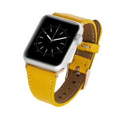 Messina Leather Slim Band Strap for Apple Watch