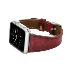 Messina Leather Slim Band Strap for Apple Watch